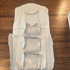 Hanging wrapping Paper Organizer with Pockets